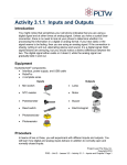 Activity 3.1.1 inputs and Outputs