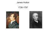 James Hutton 1726-1797