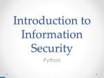 Introduction to Information Security - Cs Team Site | courses.cs.tau.ac.il