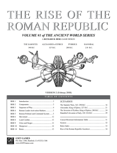 the rise of the roman republic the rise of the roman