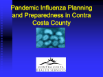 Pandemic Influenza - Contra Costa Health Services