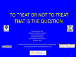 When To Test When to Treat - Massachusetts Coalition for the