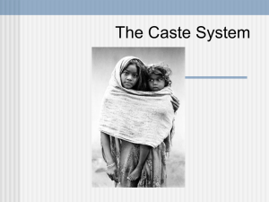 Caste System - South High School