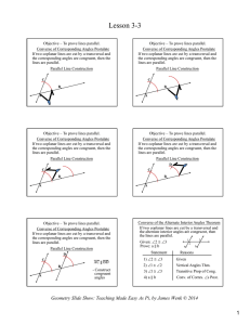 Lesson 3-3 - Math Slide Show