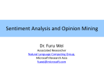 Sentiment Analysis and Opinion Mining