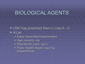 biological agents - Knox County Government