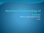 Nutrition and Cancer - UCLA Fielding School of Public Health