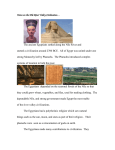 Notes on the Nile River Valley Civilization…