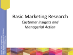 Role of Marketing Research