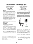 Discovering Similar Patterns in Time Series