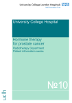 University College Hospital Hormone therapy for prostate