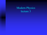 Modern Physics