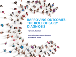 improving outcomes: the role of early diagnosis