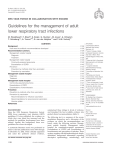 Guidelines for the management of adult lower respiratory tract