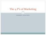 The 4 P`s of Marketing - Sh. M Hassan Ali