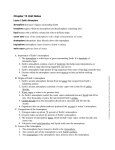 Chapter 13 Unit Notes - Moore Public Schools