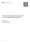 Chronic obstructive pulmonary disease in over 16s: diagnosis