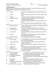 Vocabulary Review