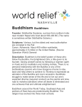 Buddhism Buddhism - World Relief Nashville