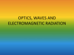 WAVES AND ELECTROMAGNETIC RADIATION