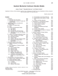 Quantum Mechanical Continuum Solvation Models