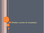 Other causes of diarrhea