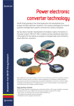 Power electronic converter technology