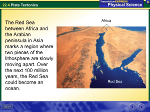 22.4 Plate Tectonics