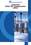 Industrial Static Var Compensator (SVC)