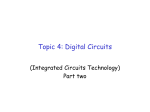 Topic 4: Digital Circuits