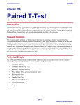 Paired T-Test