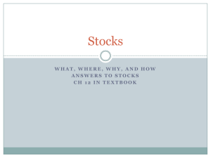 Stocks