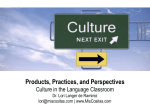 Products, Practices, and Perspectives