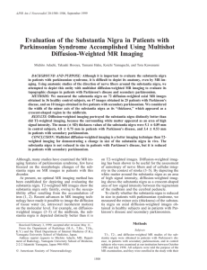 Evaluation of the Substantia Nigra in Patients with Parkinsonian