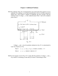 Chapter 3 Additional Problems