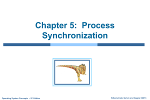 Module 7: Process Synchronization