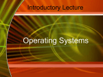Operating system