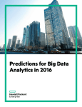 Predictions for Big Data Analytics in 2016