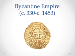 Byzantine Empire - Northwest ISD Moodle