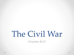 The Civil War - nrcs.k12.oh.us