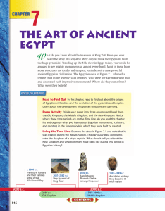 The Art of Ancient Egypt - West Jefferson Local Schools