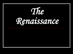 The Renaissance - History by Mills