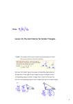 Lesson 15: The AA Criterion for Similar Triangles Date: