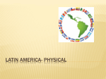 Physical Latin America