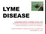 Lyme Disease - Maine Pharmacy Association
