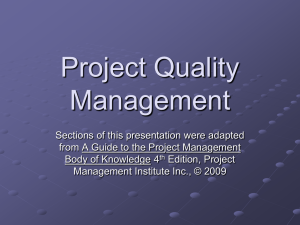 Quality Management Slides