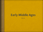 Early Middle Ages - River Mill Academy
