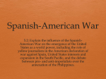 5.2 Spanish American War