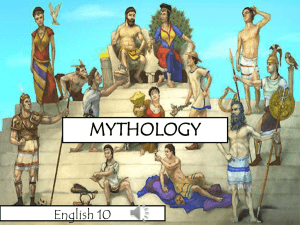 mythology characters powerpointNEW - Copley