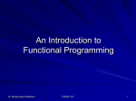 Functional Languages